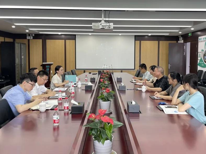 浙江省经信厅生物医药产业处处长卢建波一行莅临K8·凯发科技考察调研