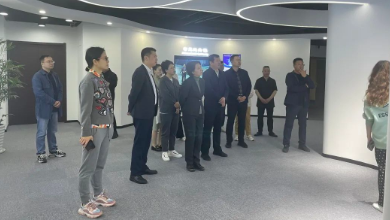 吉林省长春市人大教科文卫委员会主任委员高岩一行莅临K8·凯发科技考察调研