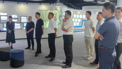 常熟市副市长杨晓峰一行莅临K8·凯发科技考察调研