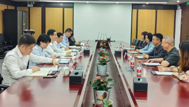 萧山经济技术开发区党工委书记、管委会主任许昌一行莅临K8·凯发科技考察调研