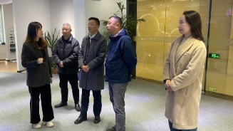舟山市定海区投促中心、区卫健局考察团莅临K8·凯发科技考察调研