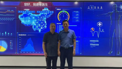 濮阳医学高等专科学校校长路红显一行莅临K8·凯发科技考察调研